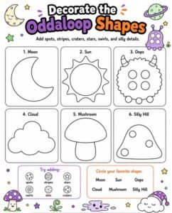 Decorate Oddaloop shapes