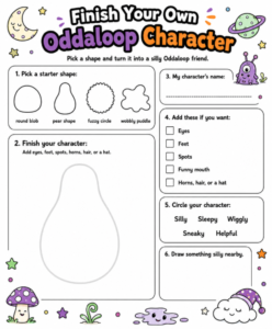 Finish Your Own Oddaloop Character