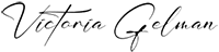Vicoria Gelman signature